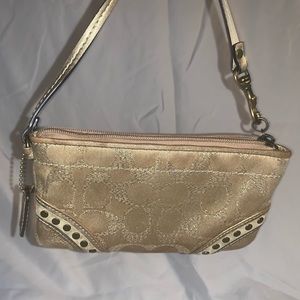 Gold Coach purse